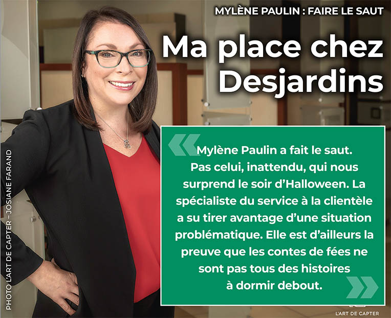 Mylène Paulin : Faire le saut